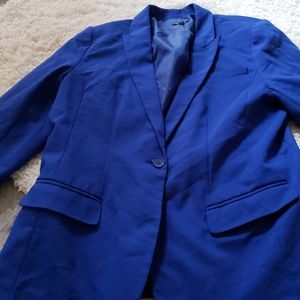 Womens royal blue blazer